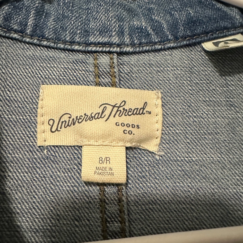 Universal Thread Long-Sleeved Denim Jumpsuit - image 3